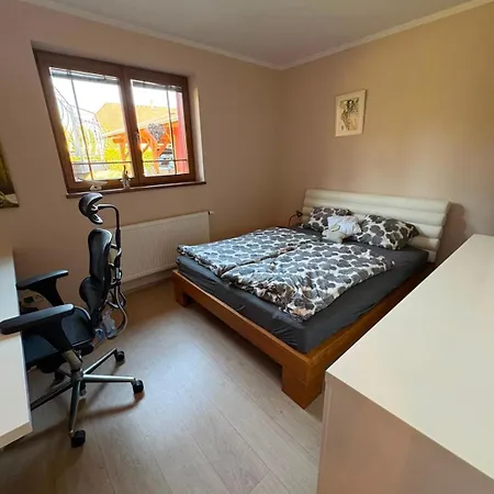 Spacious 3 1 90m2 With Terrace And Garden Διαμέρισμα Františkovy Lázně