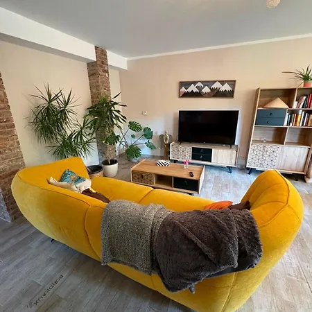 Spacious 3 1 90m2 With Terrace And Garden Františkovy Lázně